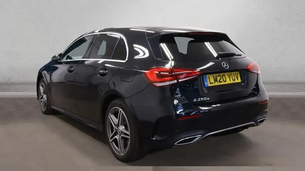 Used Mercedes A250 AMG line 2020 Black Hatchback