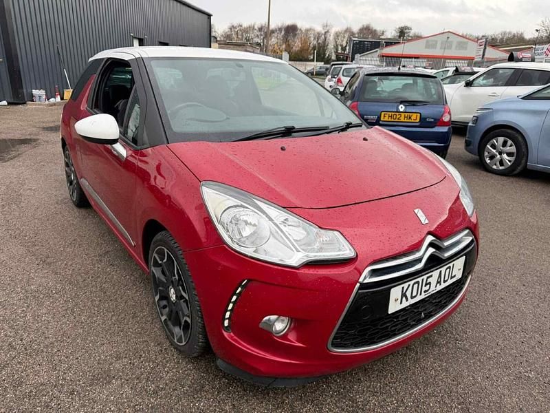 Red Used 2015 DS Automobiles DS3 Hatchback | £2,495 (Expensive) - Image 1/4