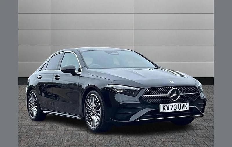 Black Used 2023 Mercedes A200 AMG Line Premium Plus Sedan | £26,995 (A bit pricey) - Image 1/4