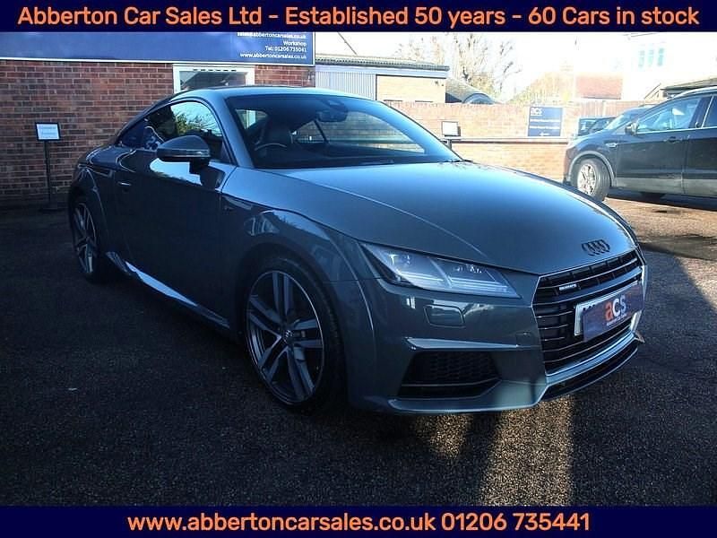 Used Audi TT S-Line 230 HP (169 kW) 2017 Grey Coupe