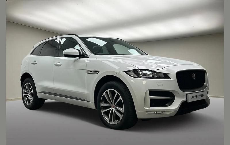 Used Jaguar F-Pace R-Sport 177 HP (130 kW) 2021 White SUV
