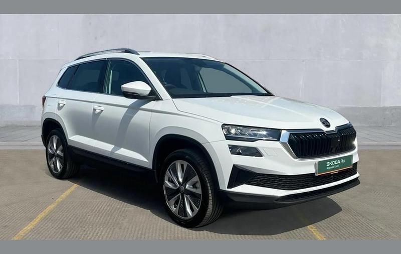 White New 2025 Skoda Karoq SE L SUV | £28,435 (Expensive) - Image 1/4