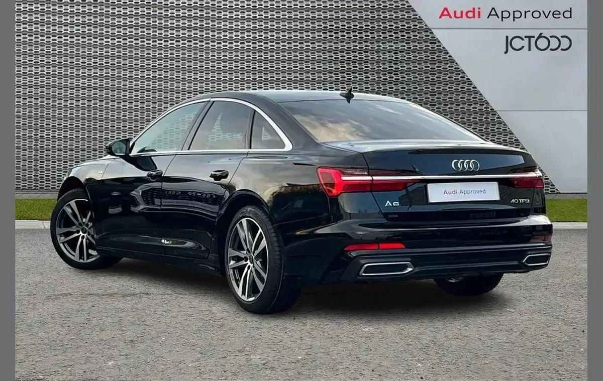 Used Audi A6 S-Line 200 HP (147 kW) 2023 Black Sedan