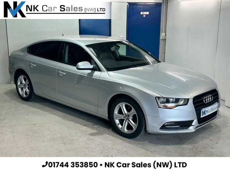 Used Audi A5 Sportback Design 143 HP (105 kW) 2012 Silver Hatchback