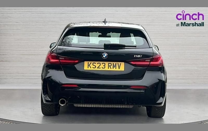 Used BMW 118 M Sport 134 HP (98 kW) 2023 Black Hatchback