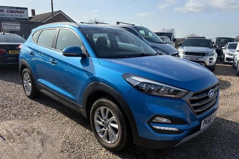 Used Hyundai Tucson SE 177 HP (130 kW) 2016 Blue SUV