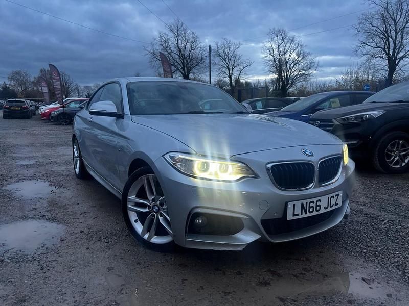 Used BMW 218 M Sport 150 HP (110 kW) 2016 Silver Coupe