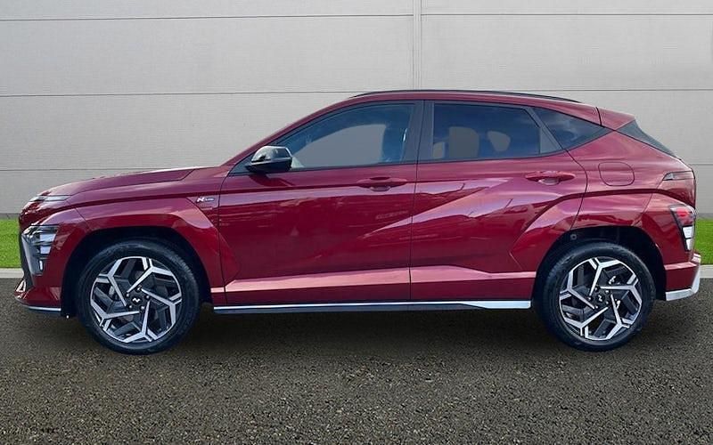 Used Hyundai Kona N Line 137 HP (100 kW) 2025 Red SUV