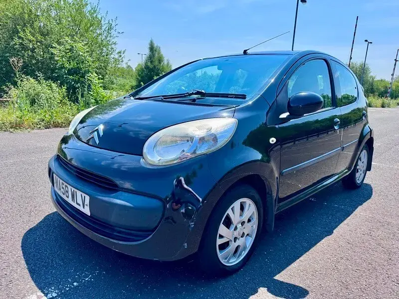 Used Citroën C1 67 HP (49 kW) 2008 Black Hatchback