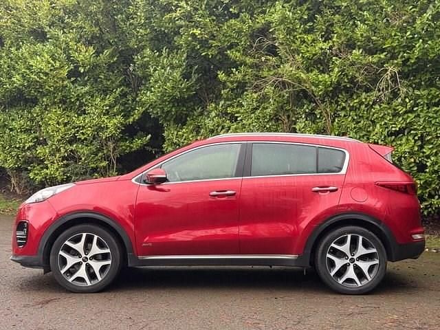 Used Kia Sportage GT-Line 174 HP (127 kW) 2016 Red SUV