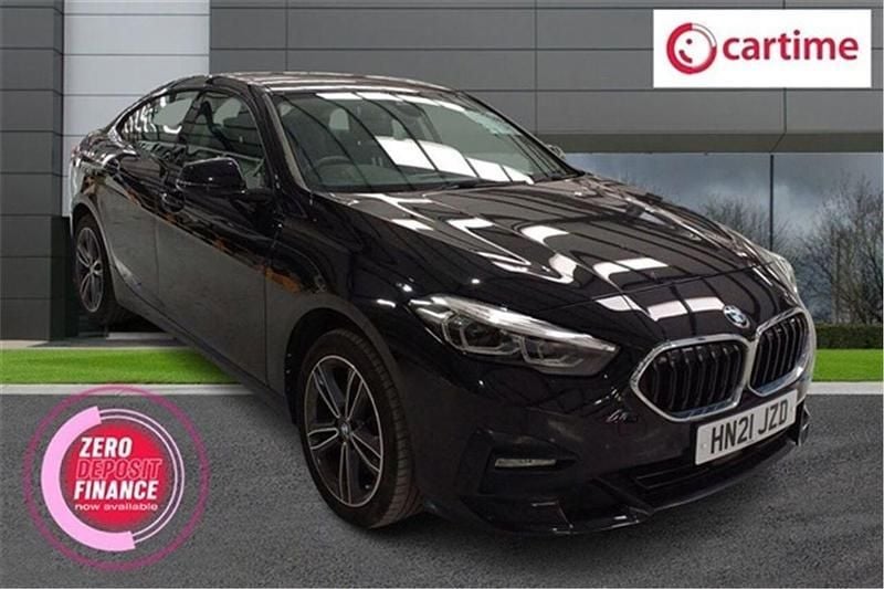 Black Used 2021 BMW 218 Sport Line Sedan | £20,220 (A bit pricey) - Image 1/3