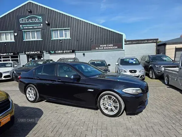 Used BMW 525 M Sport 218 HP (160 kW) 2013 Black Sedan