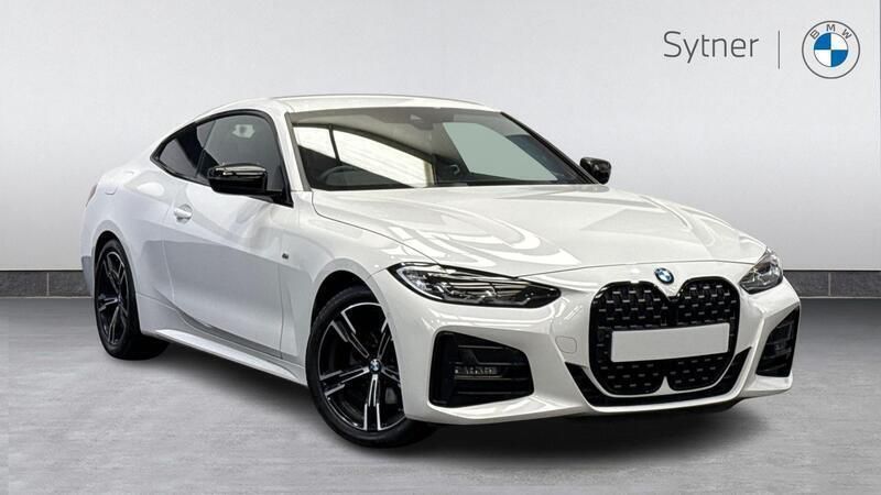 White Used 2023 BMW 420 M Sport Coupe | £29,000 (Good price) - Image 1/4