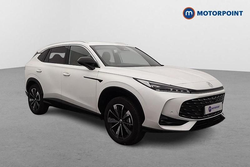 White Used 2025 MG HS Trophy SUV | £22,499 (Expensive) - Image 1/4