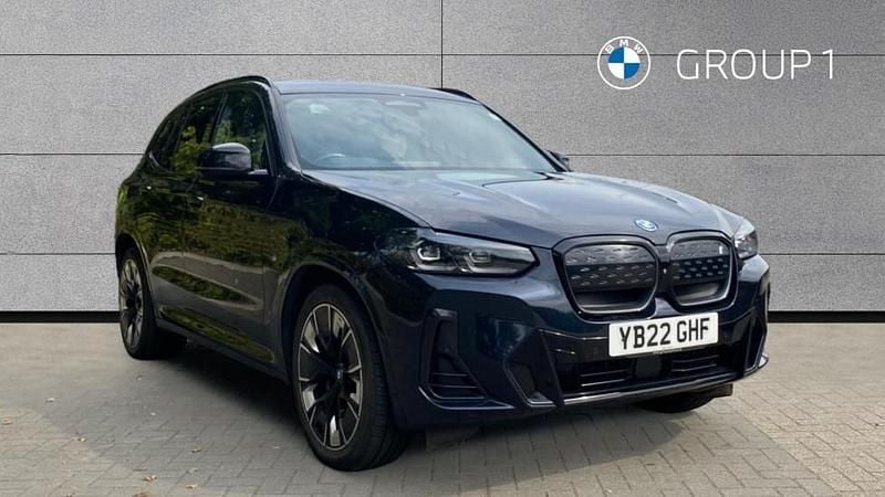 Black Used 2022 BMW iX3 M Sport SUV | £29,495 (Fair price) - Image 1/4