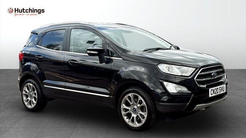 Black Used 2020 Ford Ecosport Titanium SUV | £10,862 (Fair price) - Image 1/4