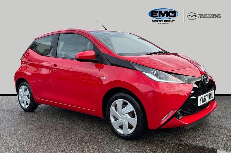 Red Used 2018 Toyota Aygo X-play Hatchback | £6,790 (Good price) - Image 1/3