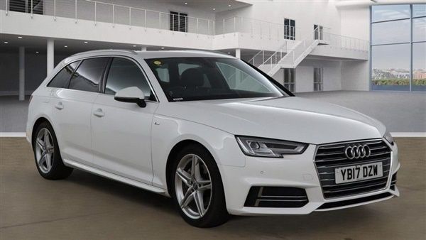 White Used 2017 Audi A4 S-Line Estate | £11,490 (Fair price) - Image 1/1
