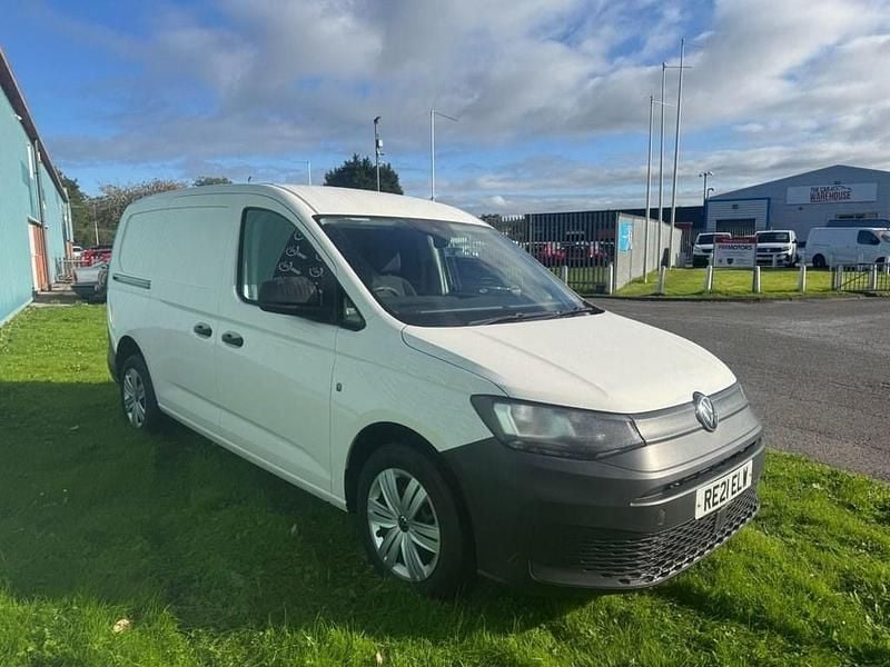 White Used 2021 VW Caddy Maxi MPV | £11,495 (Good price) - Image 1/4