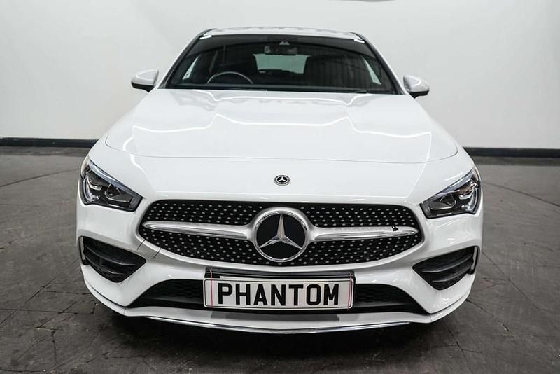 Used Mercedes CLA200 AMG line 2022 White Estate