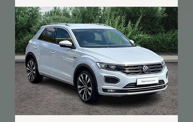 Silver Used 2020 VW T-Roc R-line SUV | £19,990 (Fair price) - Image 1/4