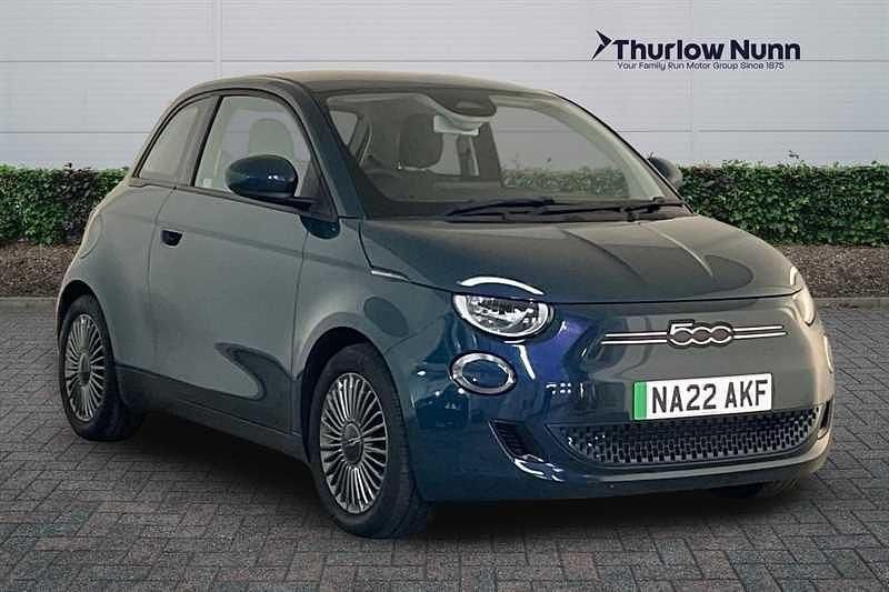 Used Fiat 500e Icon 86 kW (118 HP) 2022 Green Hatchback