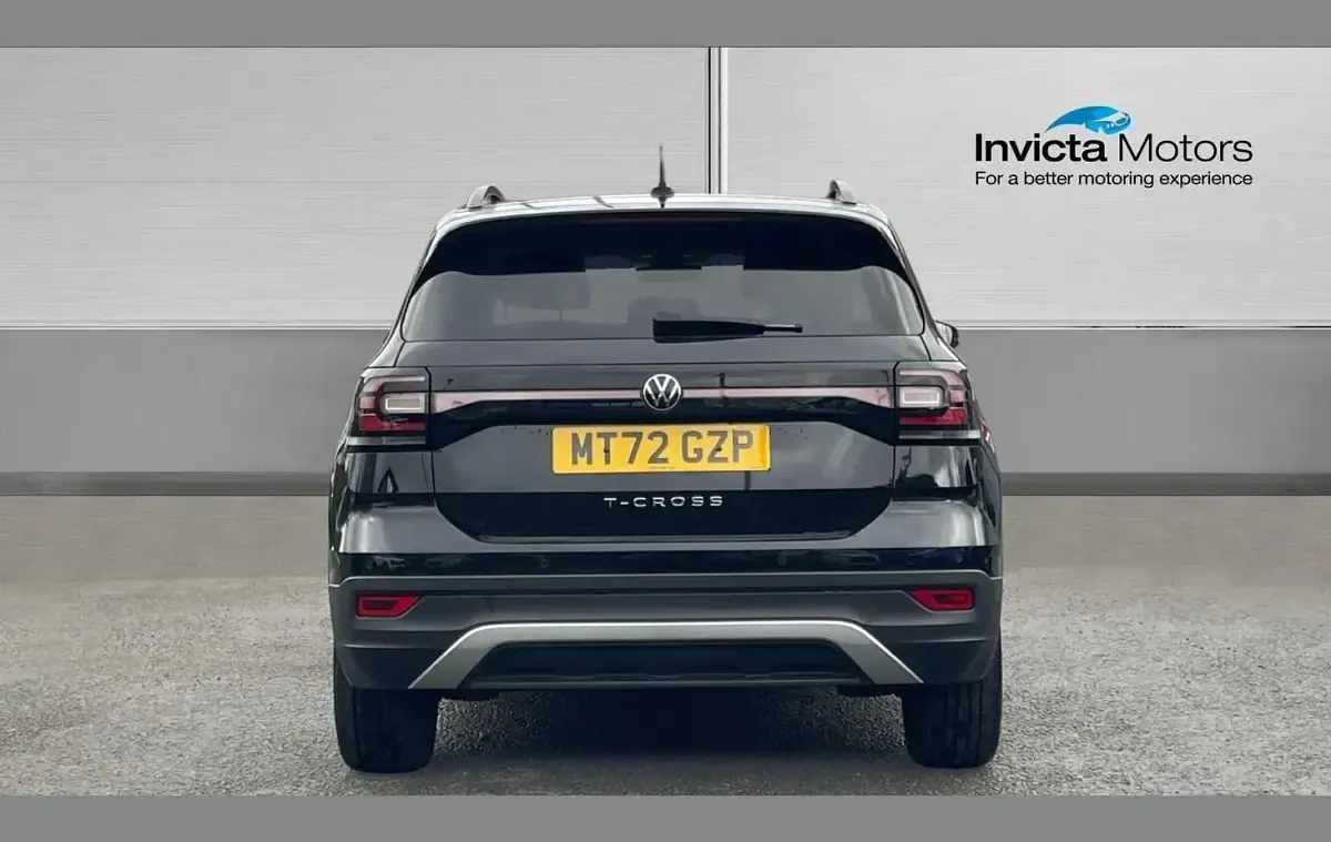 Usado VW T-Cross Black Edition 95 CV (69 kW) 2022 Negro SUV