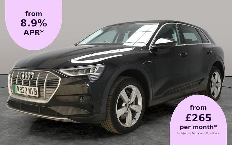 Black Used 2022 Audi e-tron Advanced SUV | £18,238 (Fair price) - Image 1/2