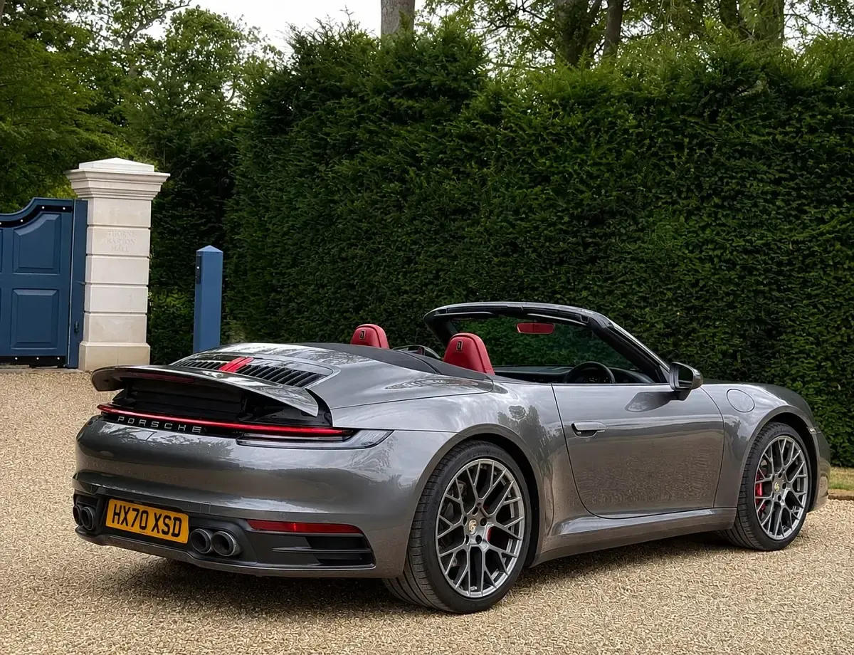 Used Porsche 911S 2020 Grey Cabriolet