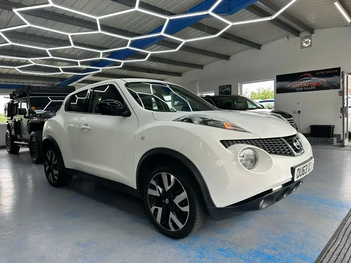 Used Nissan Juke N-TEC 2013 White SUV