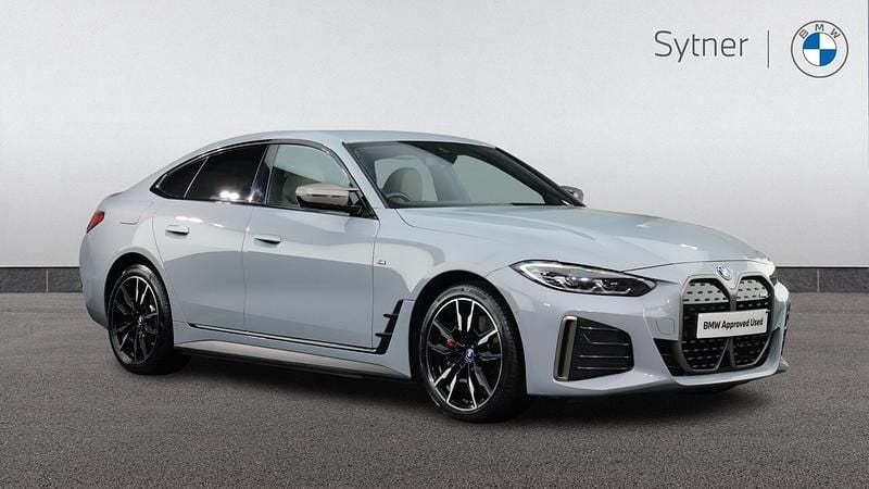 Grey Used 2022 BMW i4 Shadowline Sedan | £32,000 (Fair price) - Image 1/4