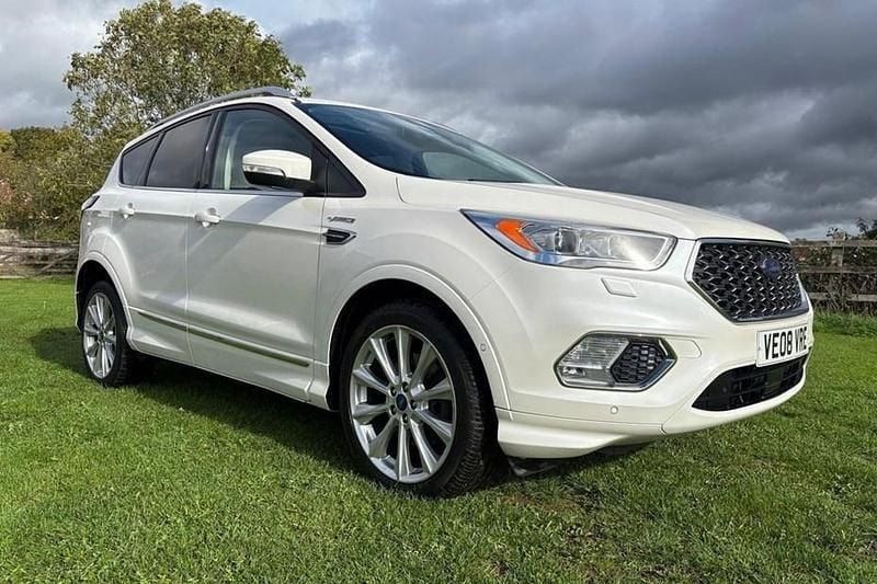Used Ford Kuga Vignale 150 HP (110 kW) 2017 White SUV