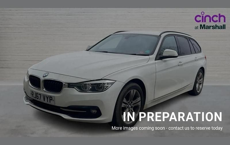 Used BMW 318 Sport Line 134 HP (98 kW) 2017 White Estate