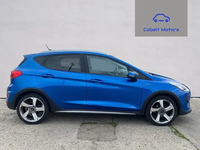 Used Ford Fiesta Active X 125 HP (91 kW) 2019 Blue Hatchback