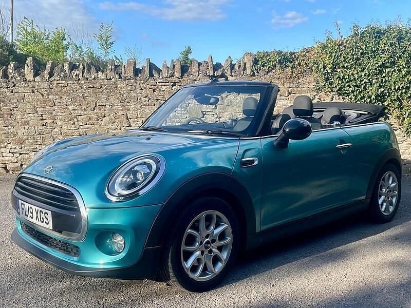 Używany Mini Cooper Cabriolet Classic 2019 Turkusowy Kabriolet
