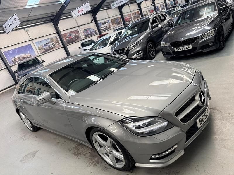 Used Mercedes CLS350 AMG 2013 Silver Coupe