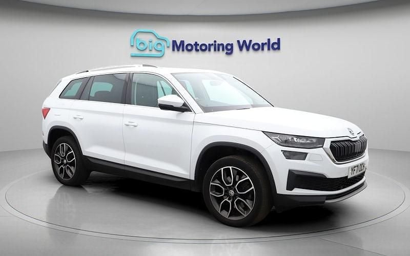 Used Skoda Kodiaq SE L 190 HP (139 kW) 2021 White SUV
