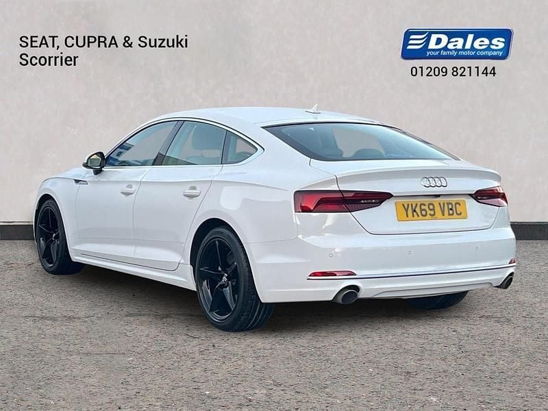 Used Audi A5 Sport 2019 White Hatchback