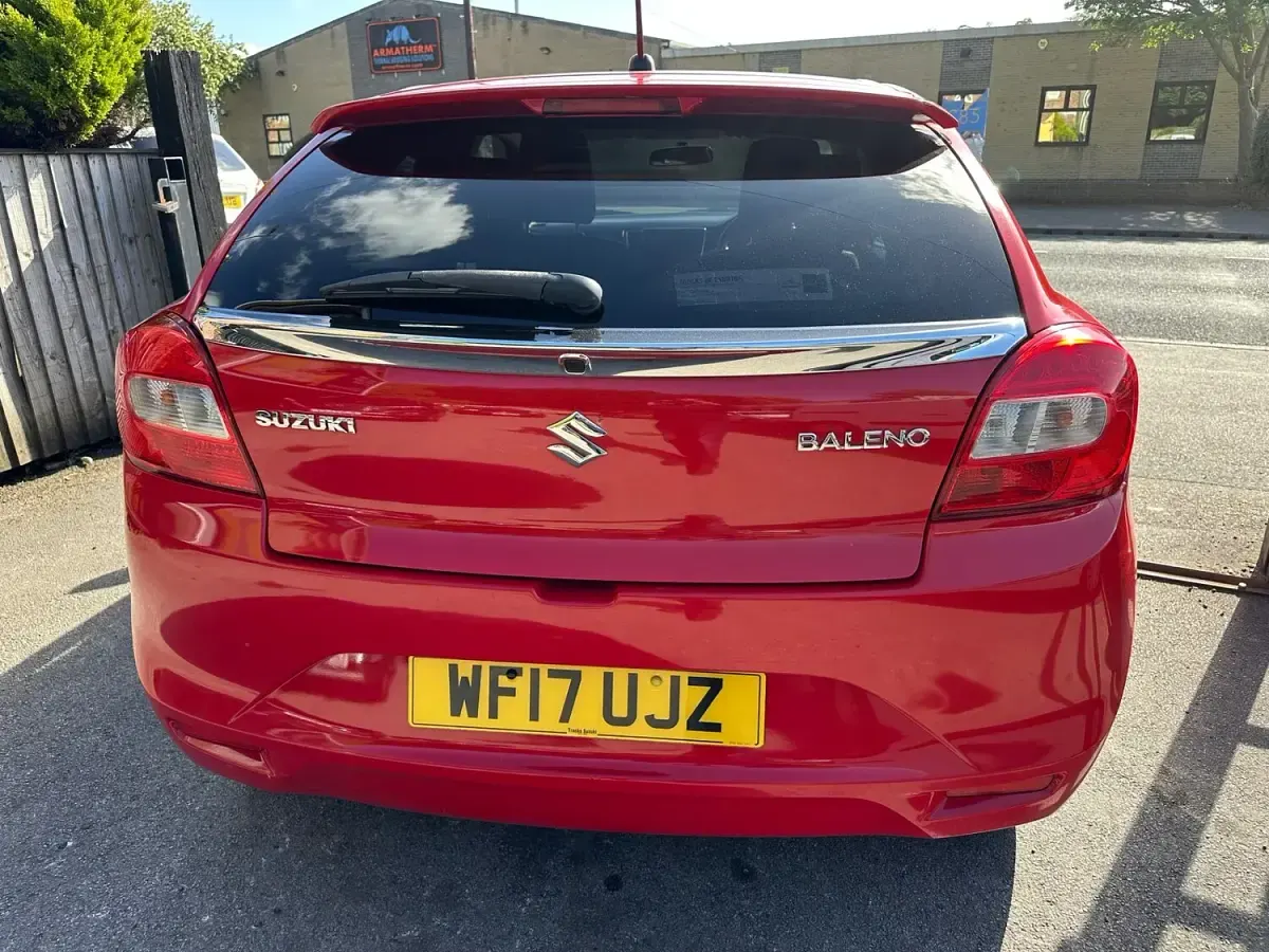 Used Suzuki Baleno SZ-T 111 HP (81 kW) 2017 Red Hatchback