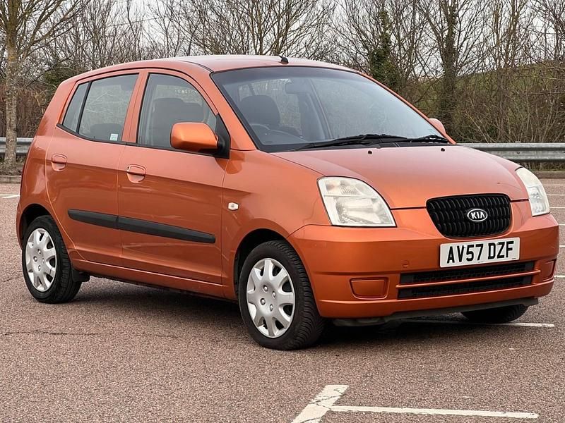 Used Kia Picanto 2007 Orange Hatchback