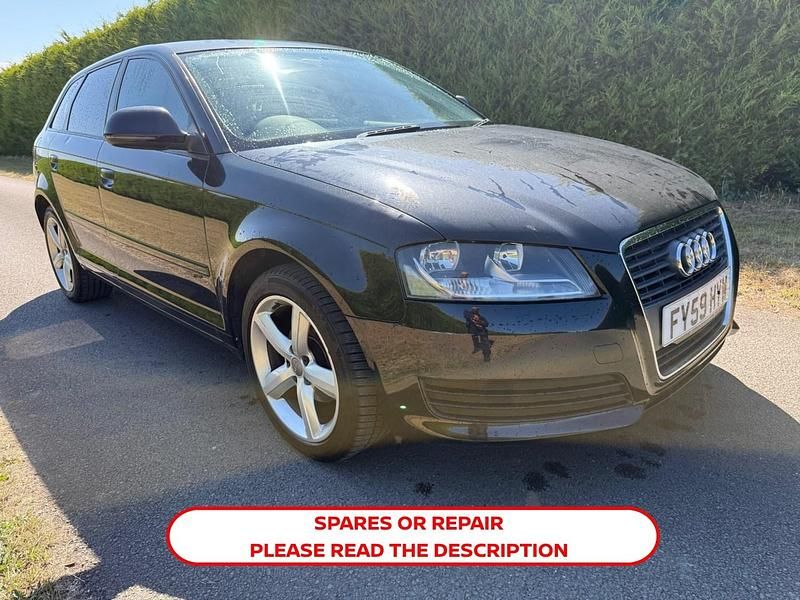 Black Used 2009 Audi A3 Hatchback | £1,200 (Super price) - Image 1/4