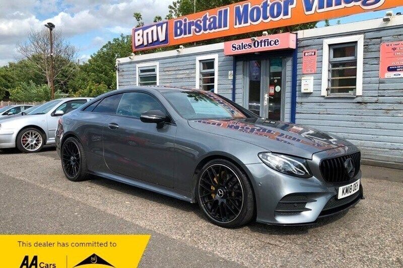 Grey Used 2018 Mercedes E220 AMG line Coupe | £17,995 (Fair price) - Image 1/1