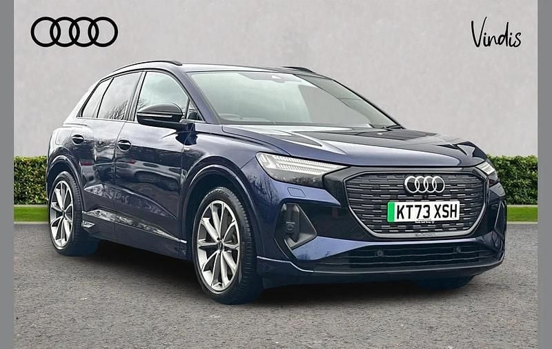 Used Audi Q4 e-tron Comfort 150 kW (204 HP) 2023 Blue SUV
