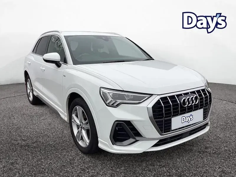 Used Audi Q3 S-Line 150 HP (110 kW) 2019 White SUV