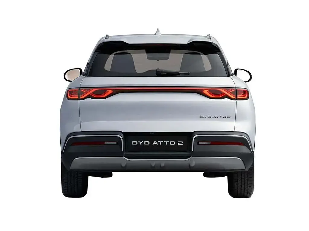 New BYD Atto 2 Boost 2026 Skiing white SUV