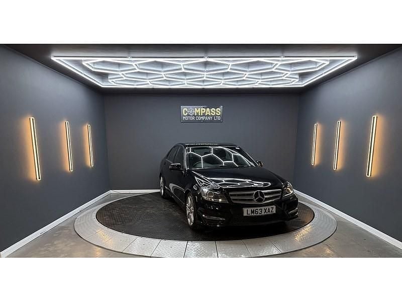 Black Used 2013 Mercedes C220 AMG Sedan | £6,995 (Fair price) - Image 1/3