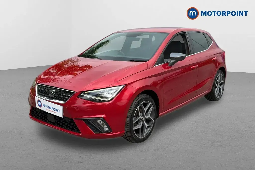 Usado Seat Ibiza XCELLENCE Lux 2019 Rojo Utilitario