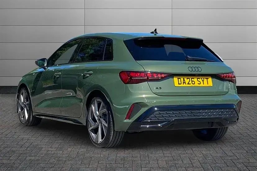 New Audi A3 Black Edition 150 HP (110 kW) 2026 Green Hatchback