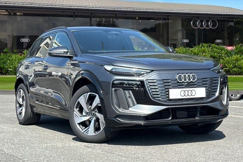 Grey New 2025 Audi Q6 e-tron S-Line SUV | £62,995 (Super price) - Image 1/4