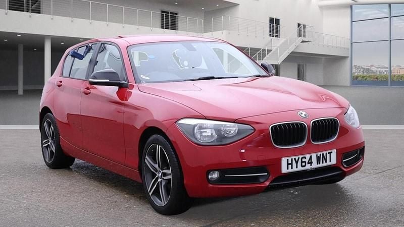 Red Used 2014 BMW 116 Sport Line Hatchback | £4,994 (Fair price) - Image 1/4